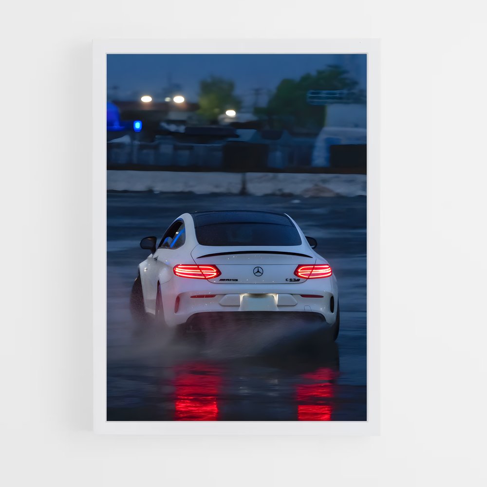 Poster Splash d'Adrénaline – affiche Mercedes (vue 3)